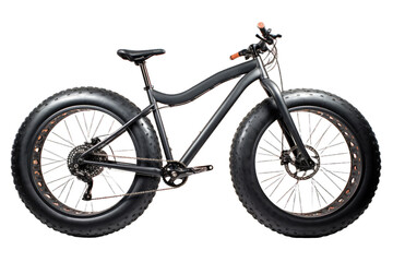 mountain bike with oversized fat tires