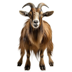 Goat isolated on Transparent or White Backgroun