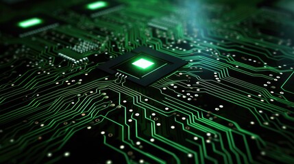 Intricate Circuitry Artwork high definition 8K detailed matrix style