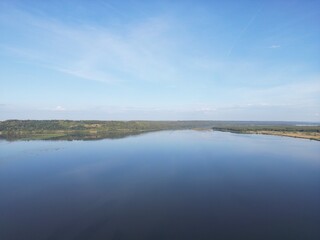 Landscape of beautiful natural places in Russia.