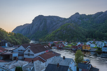 Landscape of Helleren (Norway)