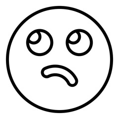 Fototapeta premium Rainbow Line Icon