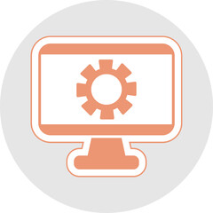 Monitor Screen Icon