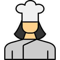 Lady Chef Icon