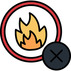 No Fire Icon