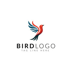 A Logo Featuring a Bird