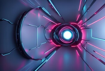 background with lots of light spots