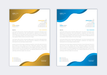 
Creative modern Simple letterhead templates Set corporate modern letterhead
design for your project. letterhead, letterhead, and Business letterhead design template in A4 size.