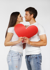 Portrait of a young couple