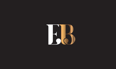 EB, BE , B , E , Abstract Letters Logo Monogram