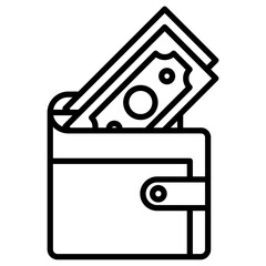 Money Wallet Icon of Business iconset.