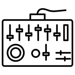 DJ Mixer Icon of Wedding iconset.
