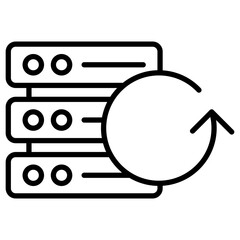 Network Data Recovery Icon of Networking iconset.