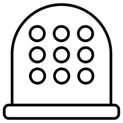 Thimble Icon of Sewing iconset.