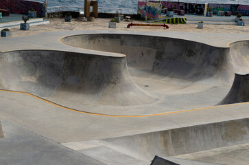 skatepar of san carlos de bariloche, space to skate in the center of the tourist city on the shores of the lake