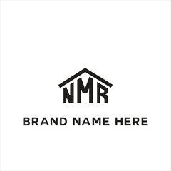 NMR logo. N M R design. White NMR letter. NMR, N M R letter logo design. Initial letter NMR linked circle uppercase monogram logo. N M R letter logo vector design.