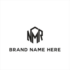 NMR logo. N M R design. White NMR letter. NMR, N M R letter logo design. Initial letter NMR linked circle uppercase monogram logo. N M R letter logo vector design.