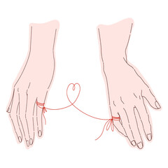 inspirational illustration for Valentine's Day.