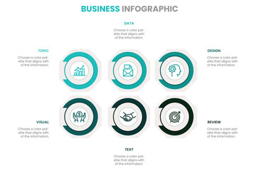 Vector infographics timeline design template with 3D paper label, integrated circles background. Blank space for content, business, infographic, diagram, flowchart, diagram, time line or steps process