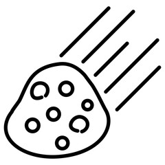 Meteorites Icon of Space Technology iconset.