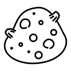 Asteroid Icon of Space Technology iconset.