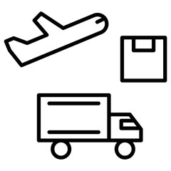 Freight Icon of Delivery and Logistics iconset.