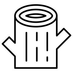 Tree Log Icon of Autumn iconset.