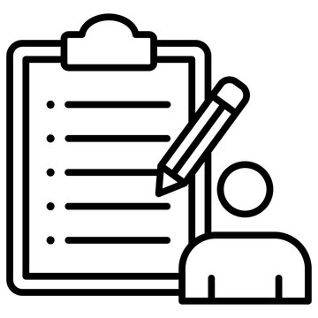 Task Assignment Icon Element For Design