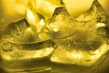 frozen water ice air bubbles in ice colors abstraction beautiful