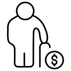 Retirement Icon of Entrepreneurship iconset.