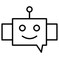 Chat Bot Icon of Coding and Development iconset.