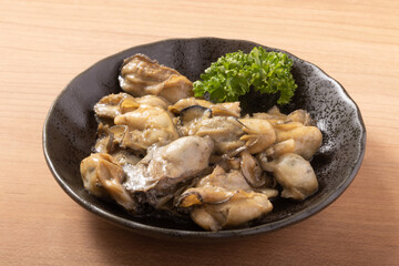 Fototapeta premium 牡蠣のバター醤油焼き