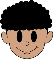 Cartoon Face Illustration