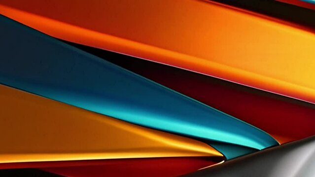 Abstract Backcground metalic colorful motion loop animated
