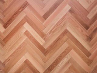 Natural wood texture. Herringbone Parquet Flooring. Harwood surface. Wooden laminate background - obrazy, fototapety, plakaty
