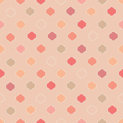 Peace fuzz, apricot colours natural colour ,seamless pattern ,prints background