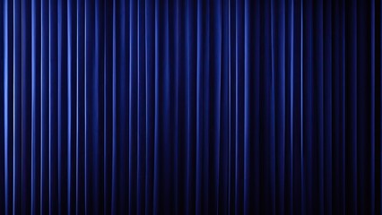 Dark Blue curtains texture background, wave lines background