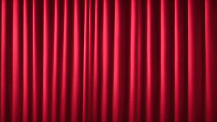 Dark Red curtains texture background, wave lines background