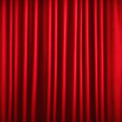 Dark Red curtains texture background, wave lines background