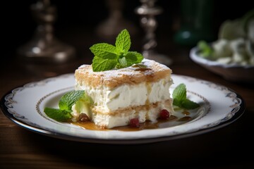 Delicious and traditional Czech Laskonky pastries showcased on a rustic wooden surface under soft lighting