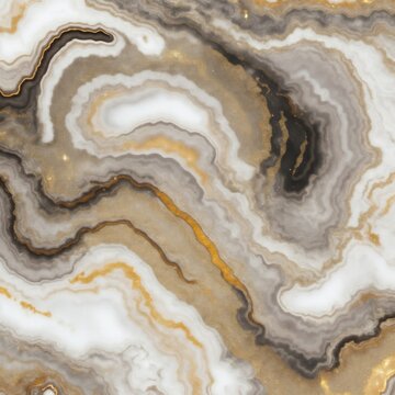 Gray and golden Glitter Agate texture background