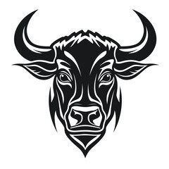 illustration of a buffalo head silhouette 