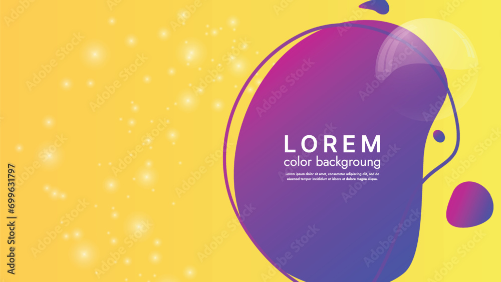 Fototapete this abstract illustration features a modern and colorful design that impresses with geometric shape