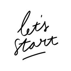 Lets start lettering text element