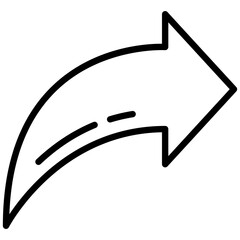 Right Arrow Line Icon