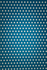 blue polka dot fabric