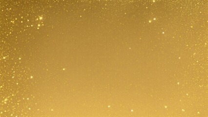 Yellow and Gold Foil Glitter Texture Background