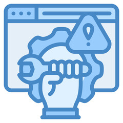 	
website maintenance icon isolated useful for digital marketing, promotion, advertisement, technology, seo, web, website, internet, optimization, online, computer, network and other