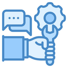 technical support icon isolated useful for digital marketing, promotion, advertisement, technology, seo, web, website, internet, optimization, online, computer, network and other