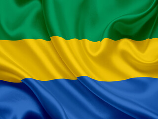 National flag of Gabon